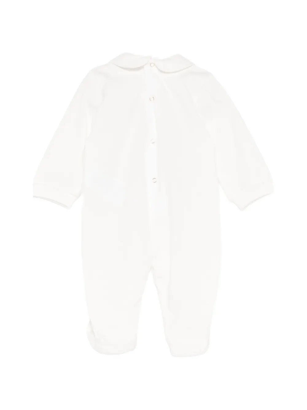 Bow-Embroidered Babygrow