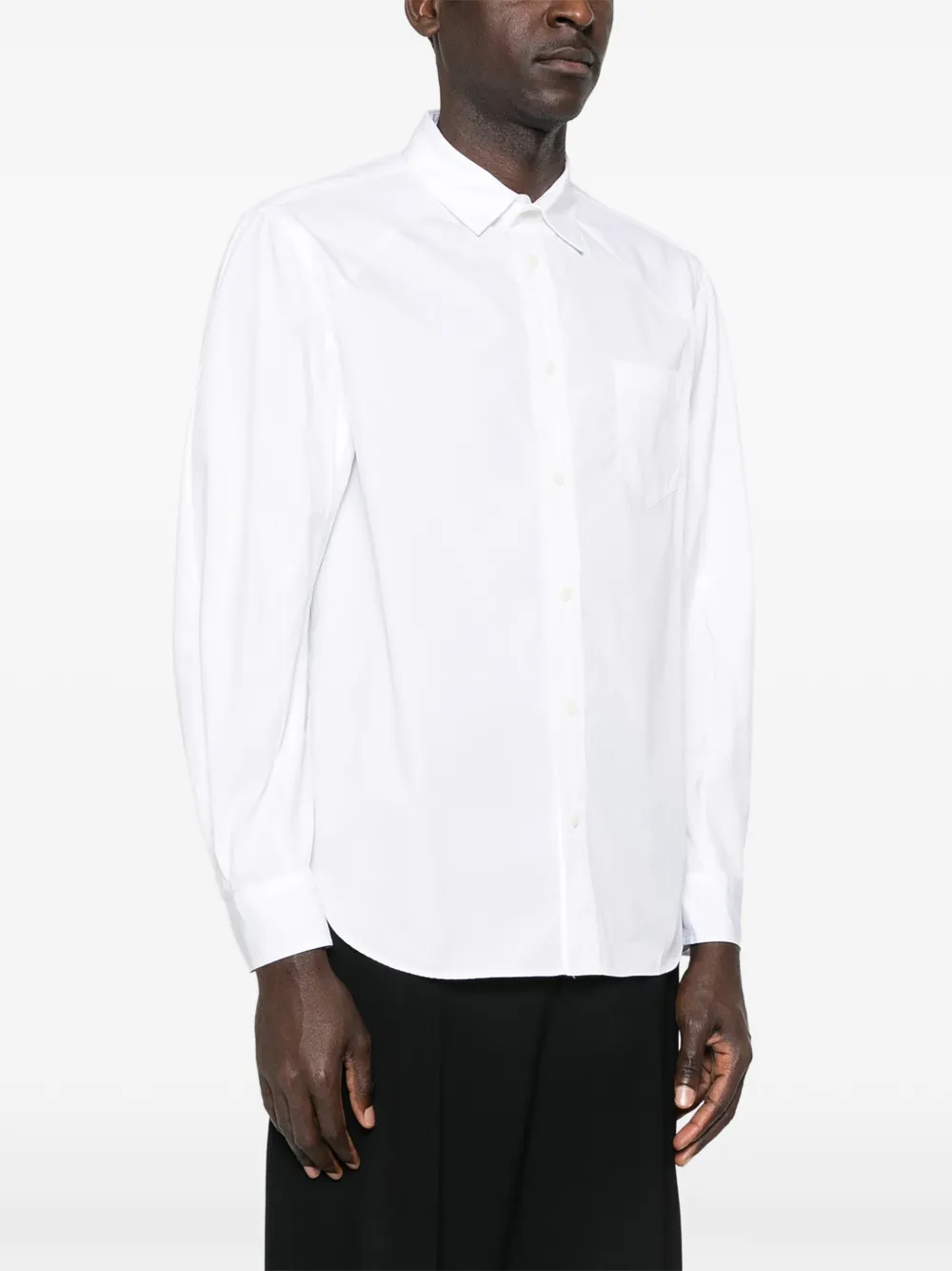  Sacai Buttoned Shirt - White 