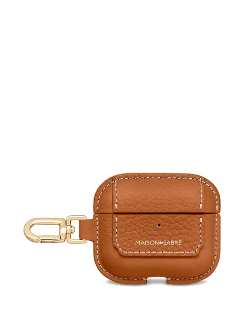 MAISON de SABRÉ leather AirPods Pro 3 keyring case