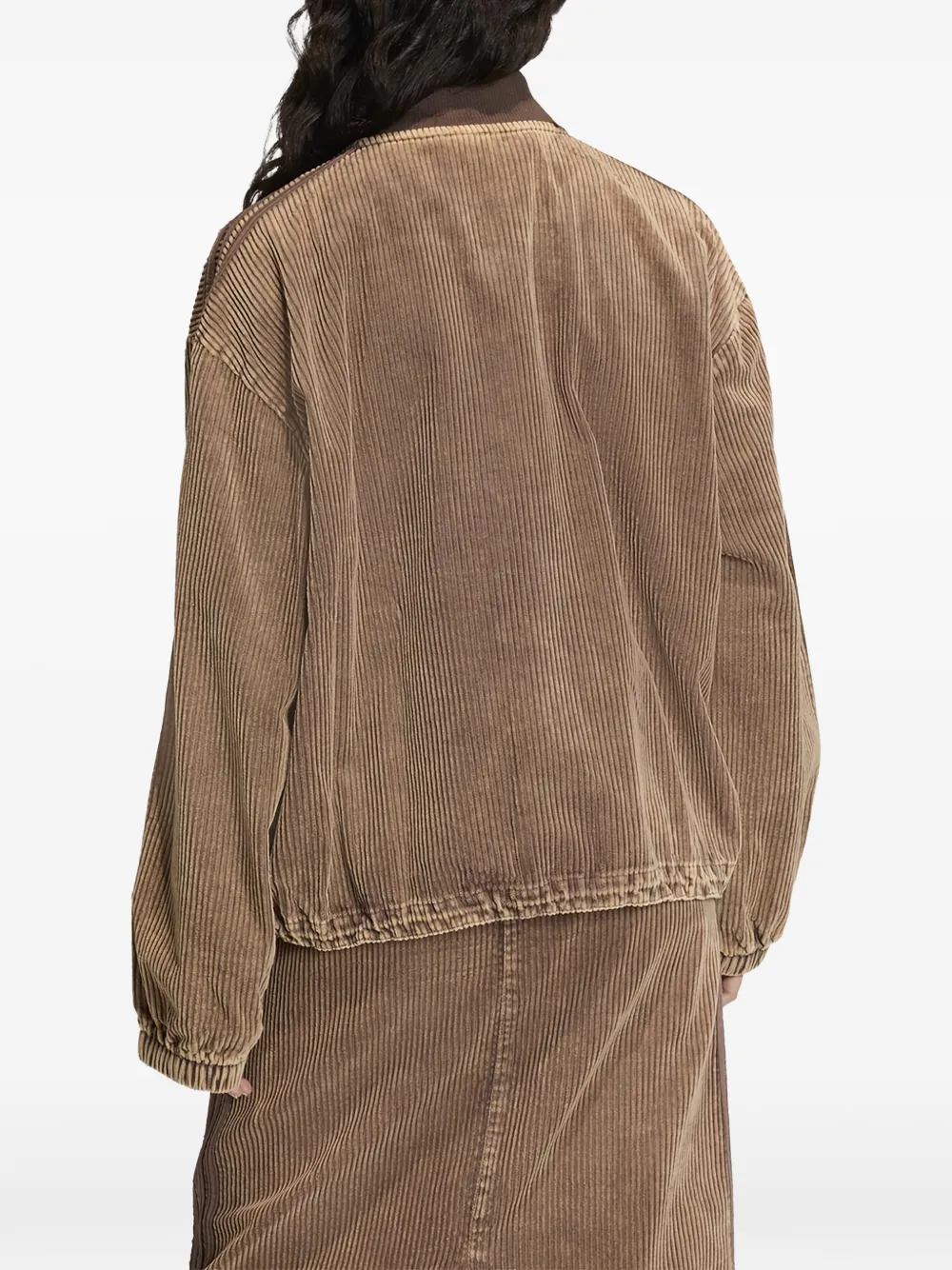 ジャケット・アウター BADWAY Corduroy stadium jumper Men's Corduroy Baseball blouson stadium jumper jacket men and