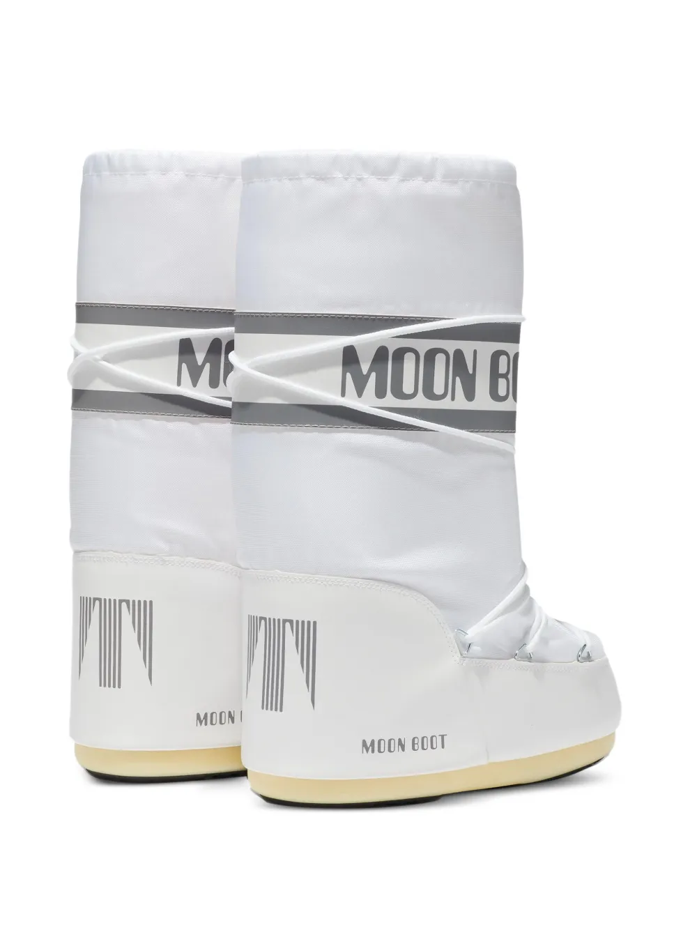 Moon Boot Kids Icon logo snow boots Wit