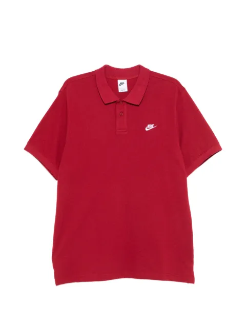 Nike logo polo shirt