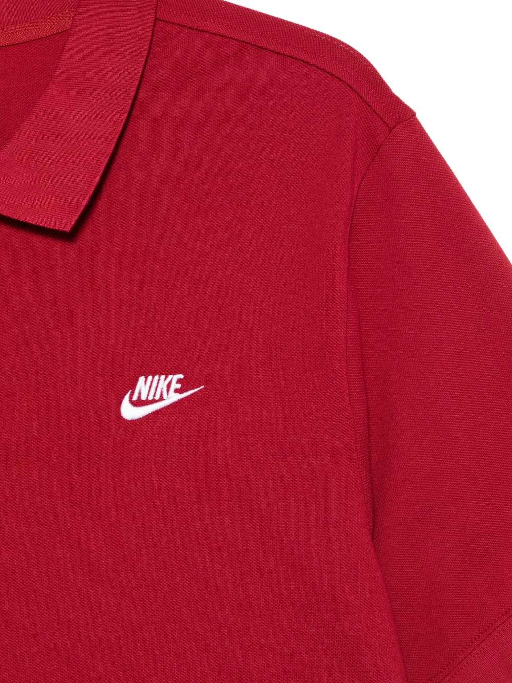 Nike Poloshirt met logo Rood