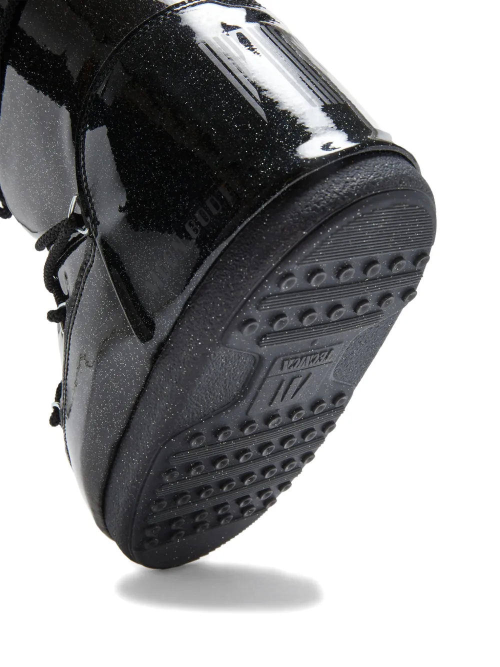 Moon Boot Kids Icon snowboots met glitter Zwart