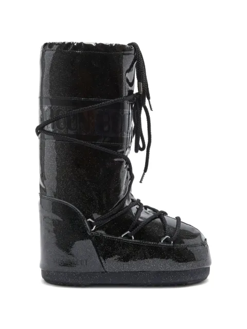 Moon Boot Kids Icon glitter snow boots