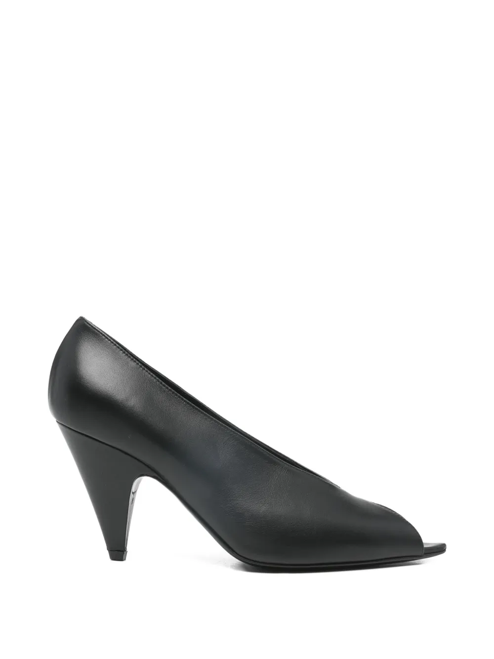 Sergio Rossi Beak pumps met open neus Zwart
