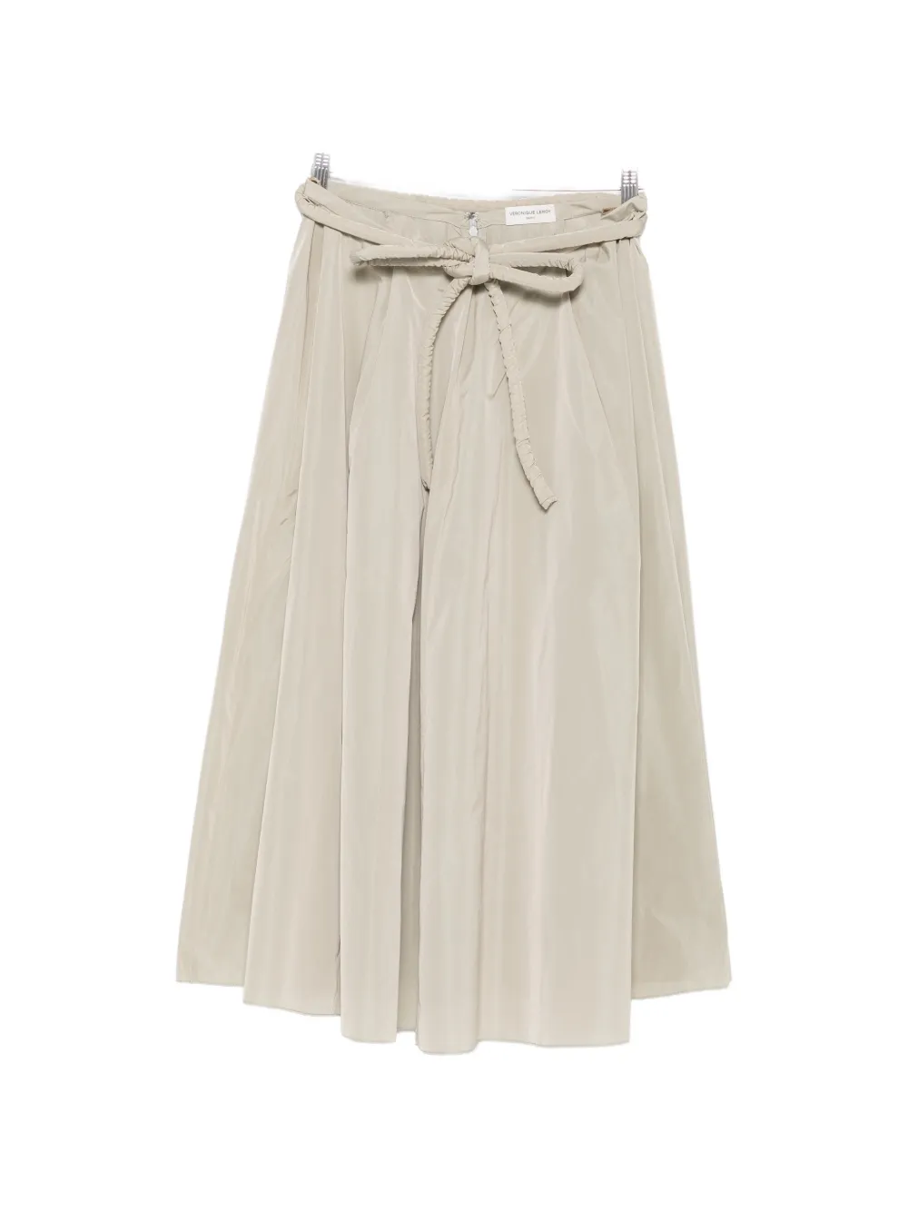Veronique Leroy belted pleated skirt - Toni neutri