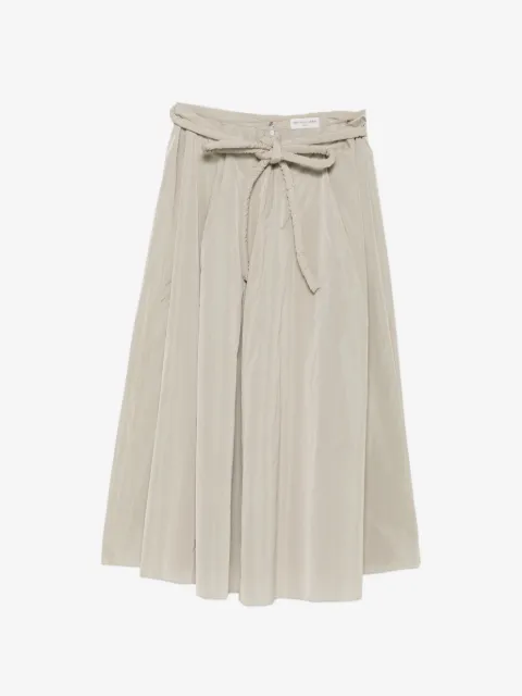 Veronique Leroy belted pleated skirt