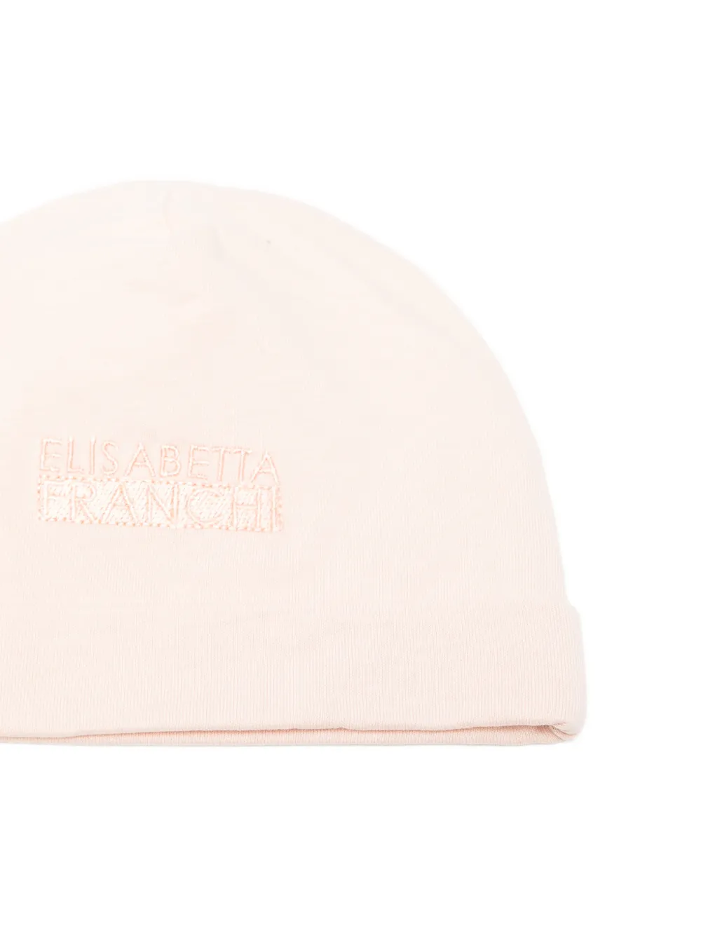  Elisabetta Franchi La Mia Bambina Logo-embroidered Hat - Pink 