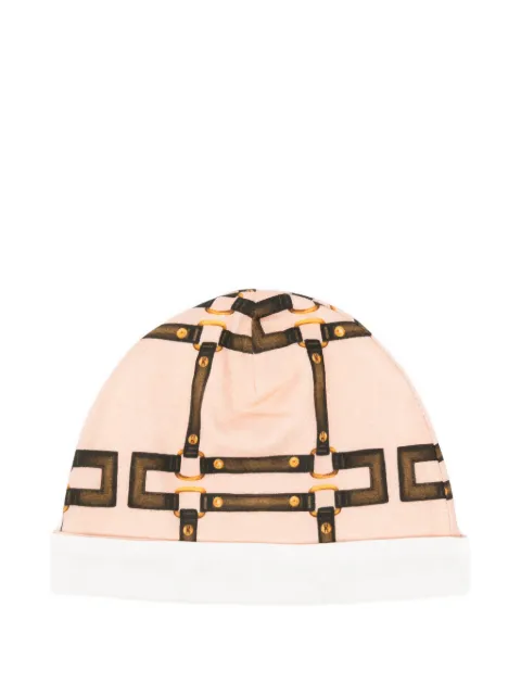 Elisabetta Franchi La Mia Bambina Beanie mit Muster