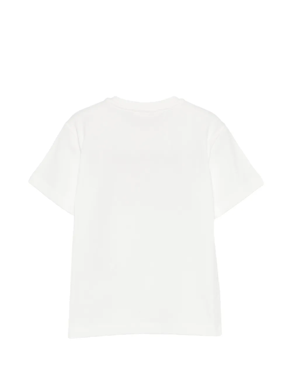 Elisabetta Franchi La Mia Bambina T-shirt met logo Wit