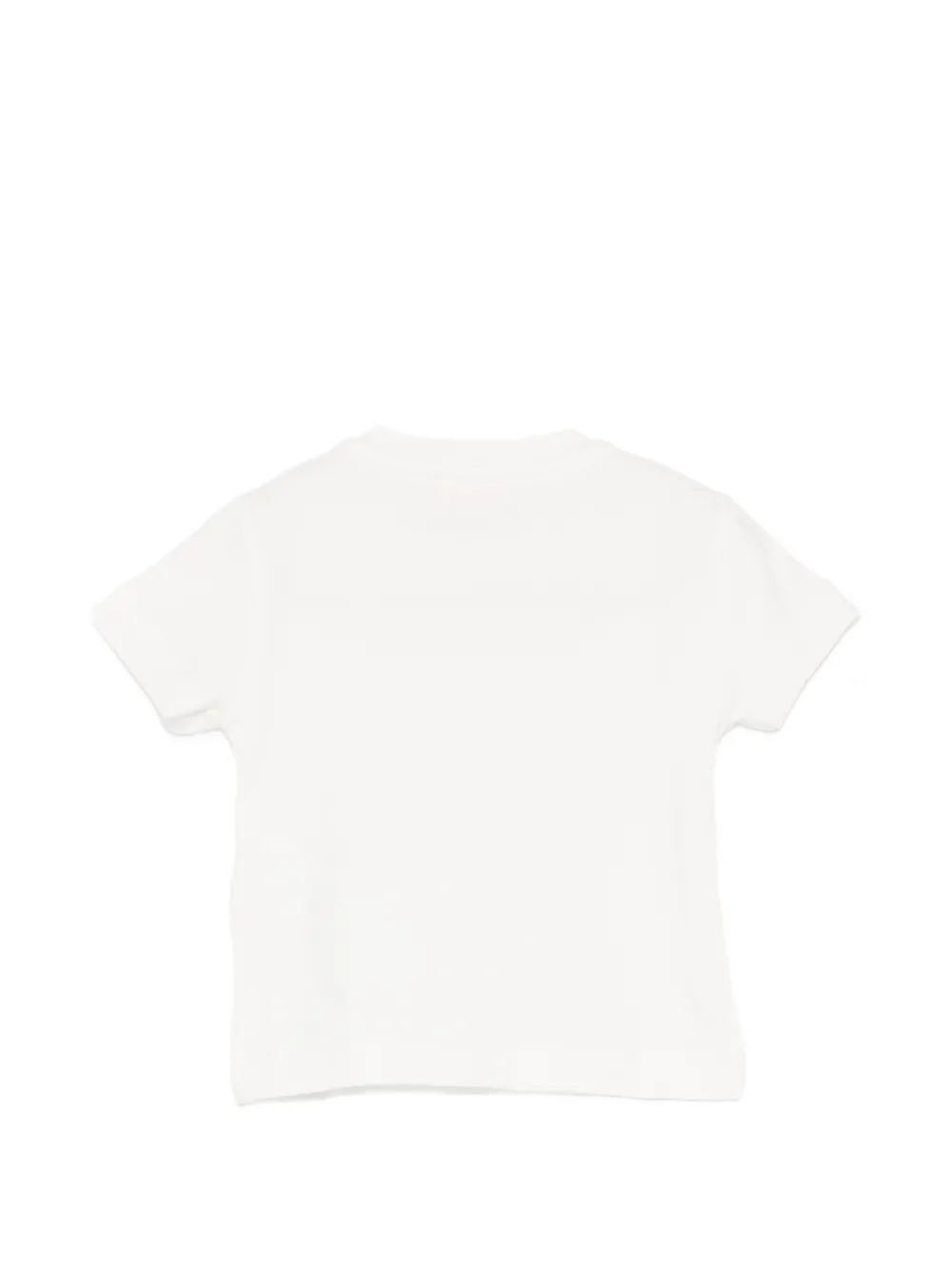Elisabetta Franchi La Mia Bambina T-shirt met logo Wit