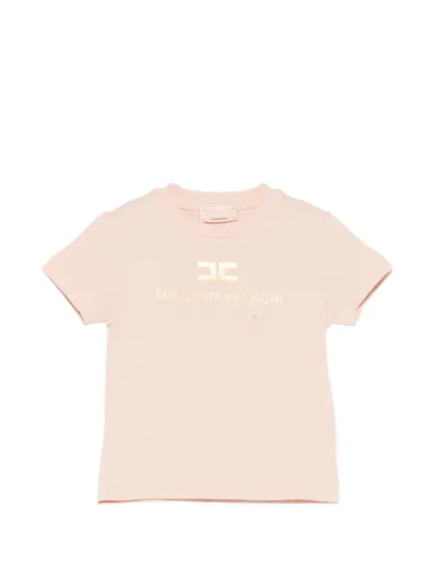 Elisabetta Franchi La Mia Bambina playera con logo estampado