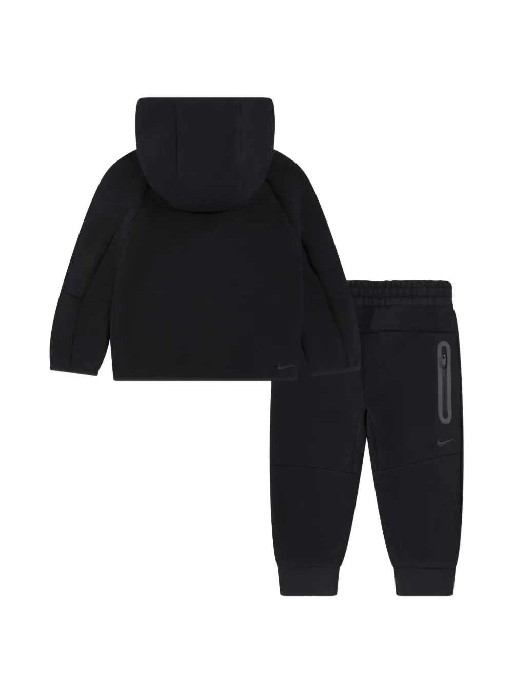 Nike Kids Trainingspak met ritssluiting en capuchon (set van twee) Zwart