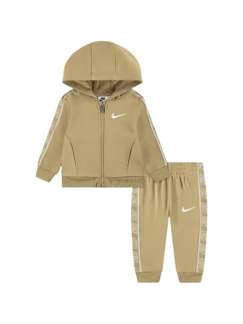 Nike Kids hooded logo-embroidery tracksuit set (set of two)