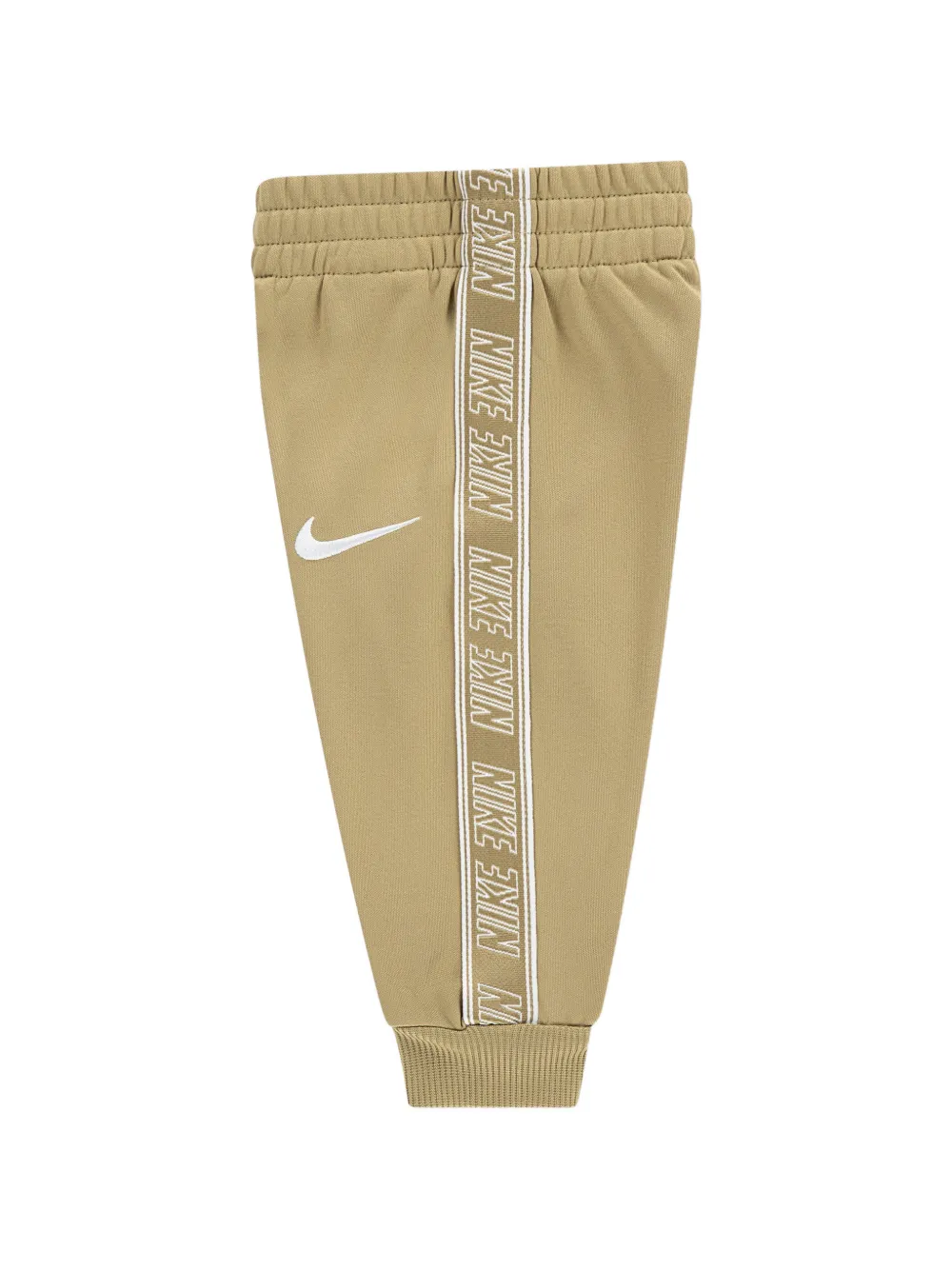 Nike Kids Trainingspak met geborduurd logo en capuchon (set van twee) Beige