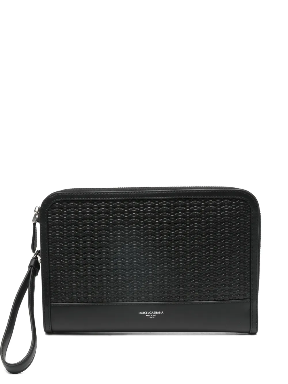 Dolce & Gabbana wrist-strap clutch bag - Nero
