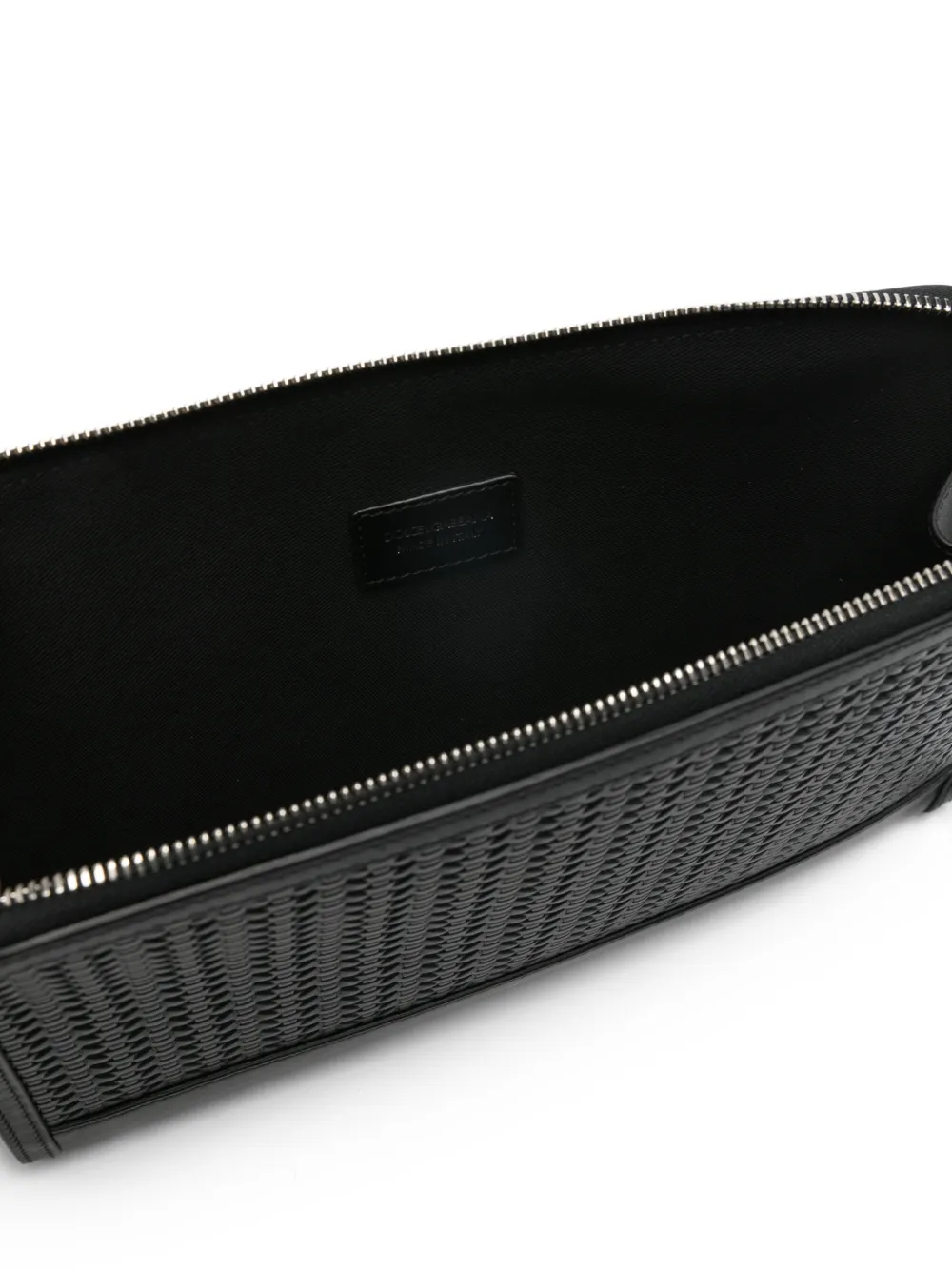 Dolce & Gabbana Atene plongé clutch Zwart
