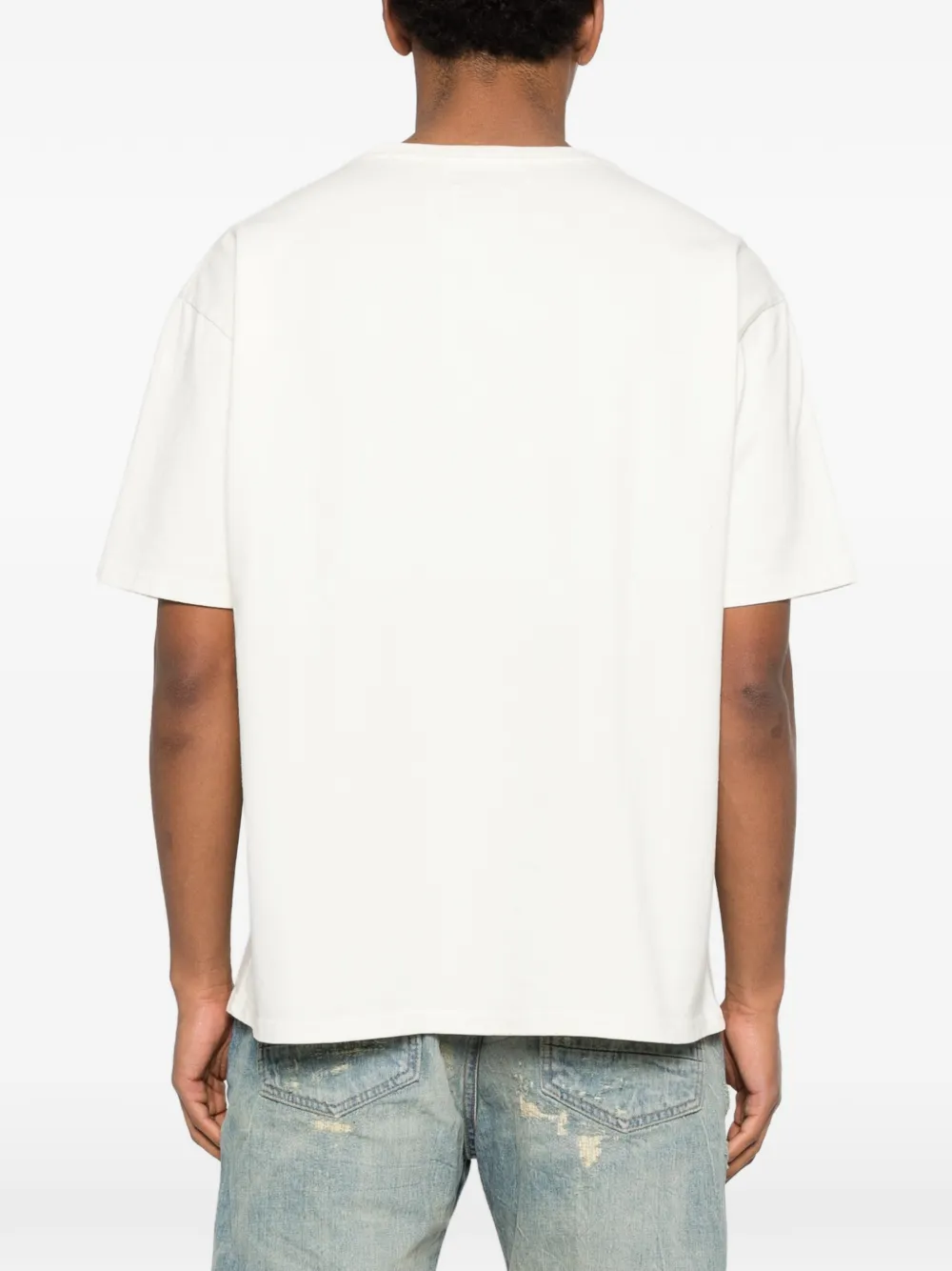 RHUDE T-shirt met grafische print Wit