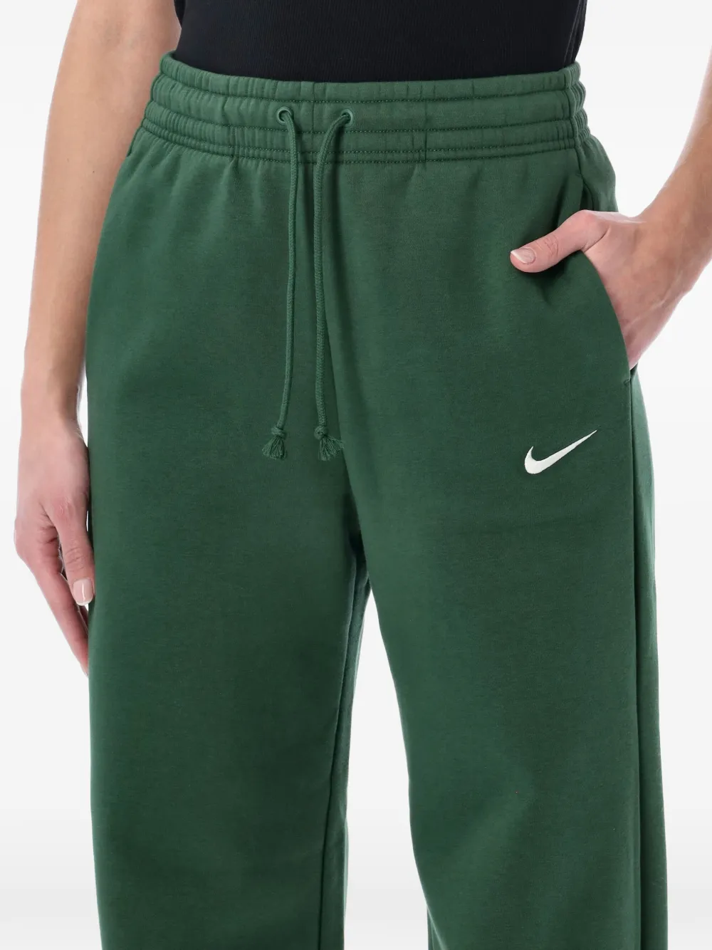  Nike Drawstring Track Pants - Green 