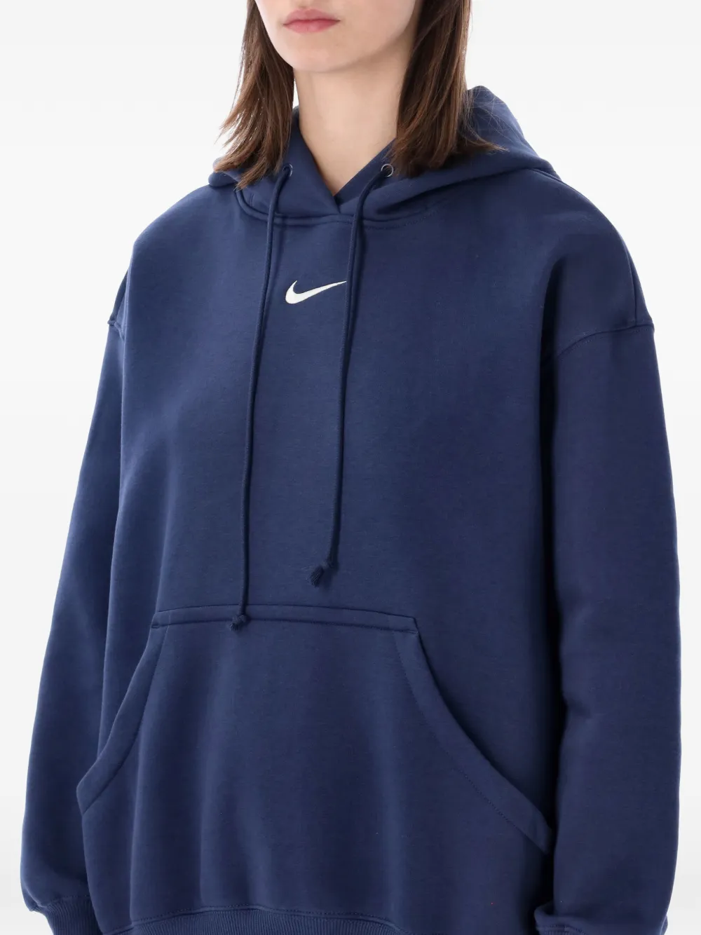 Nike Hoodie met logoprint Blauw
