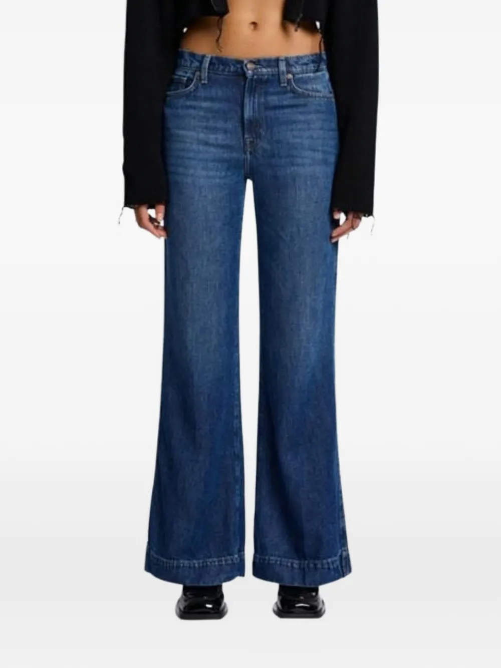  7 For All Mankind Five-pocket Jeans - Blue 