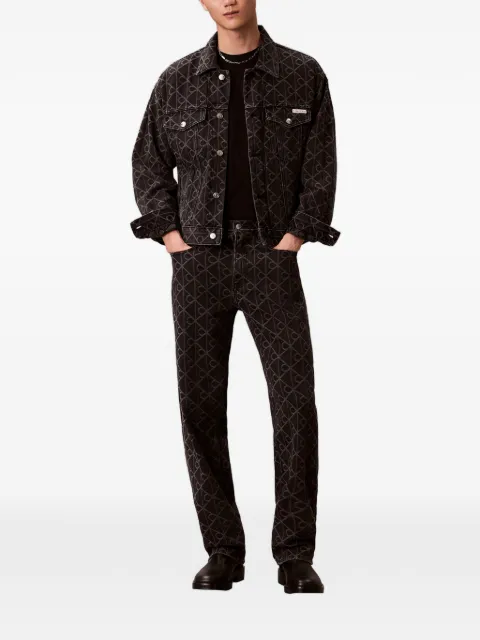 Calvin Klein jacquard denim jacket