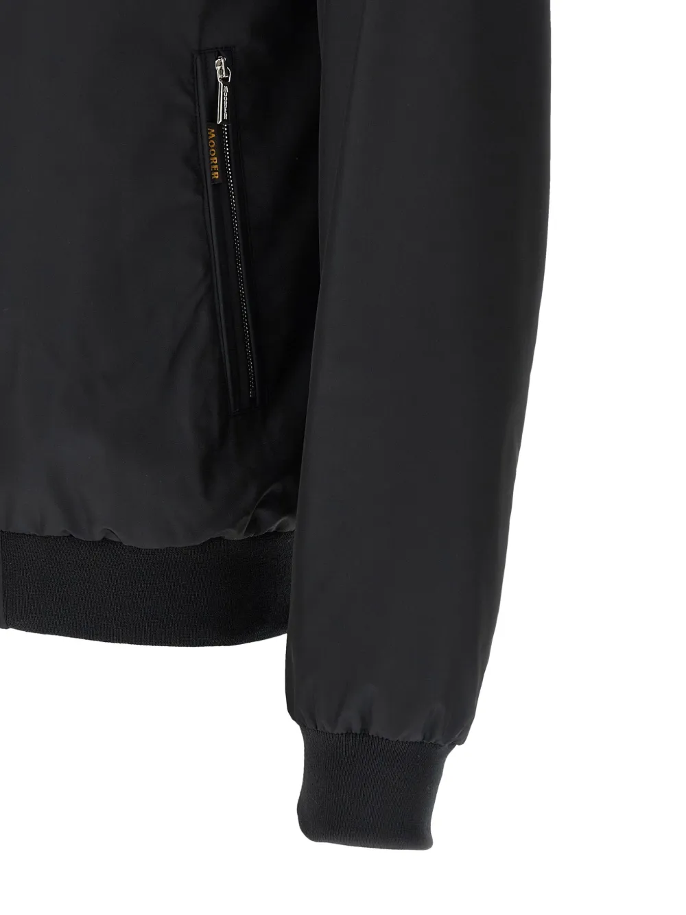 Moorer Manetti-Wk bomberjack met rits Blauw