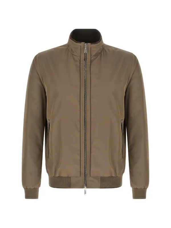 Moorer Manetti-Wk Bomber Jacket | Brown | FARFETCH