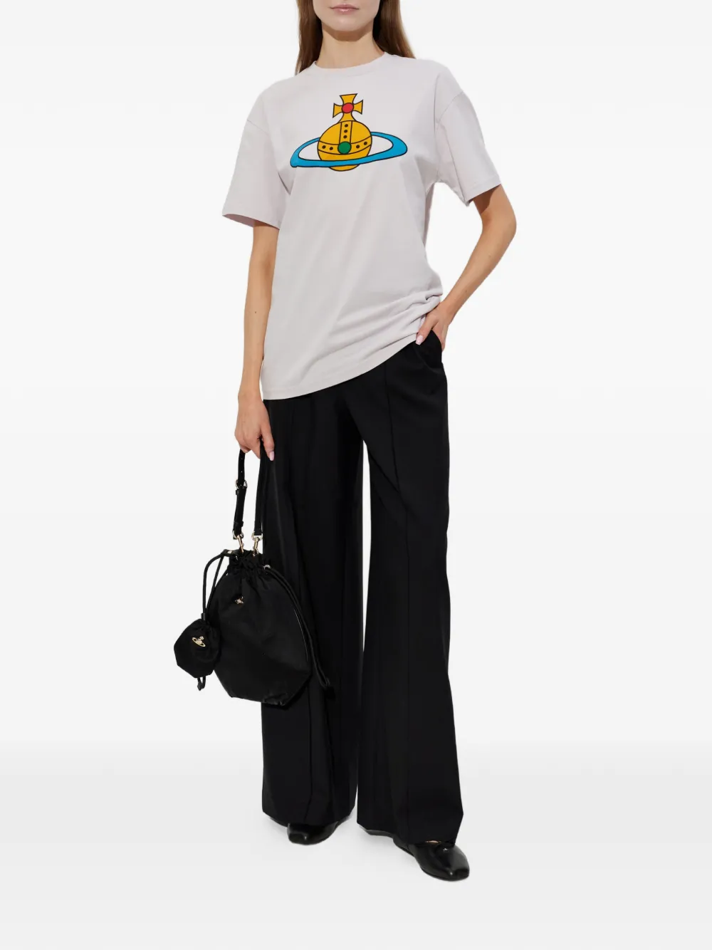 Vivienne Westwood T-shirt met print Wit