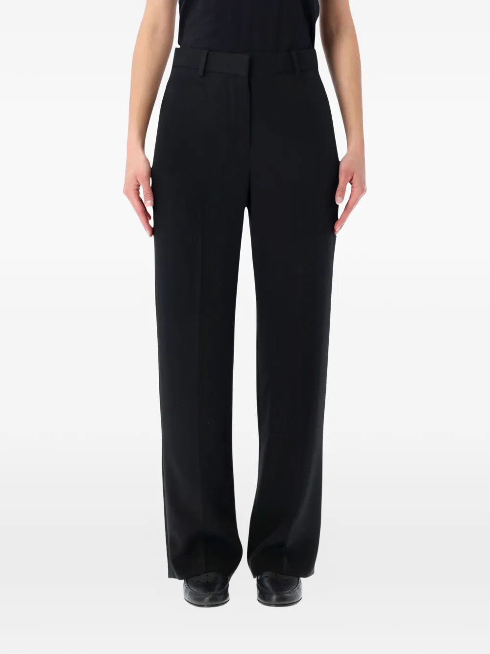 ISABEL MARANT Neonda belt-loops trousers - Nero