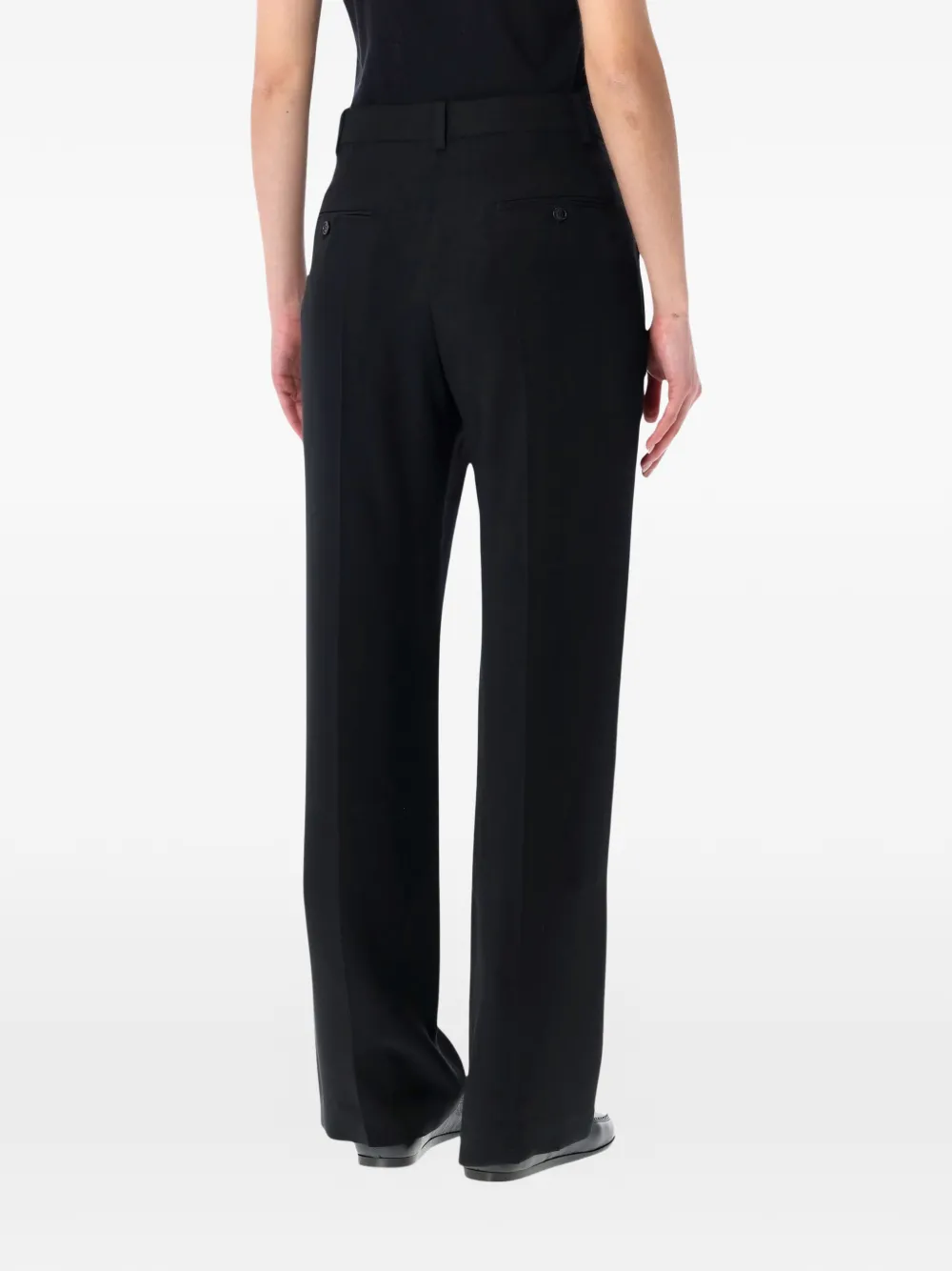  Isabel Marant Neonda Belt-loops Trousers - Black 
