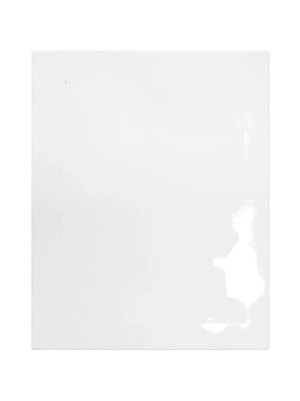 Pangaia Kids white blanket - Bianco