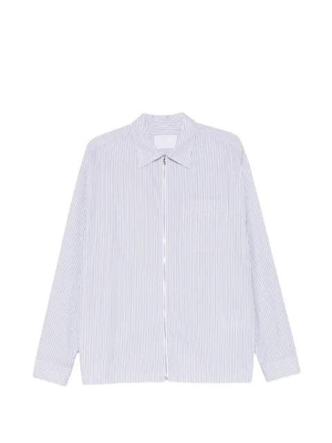 Prada striped zip shirt