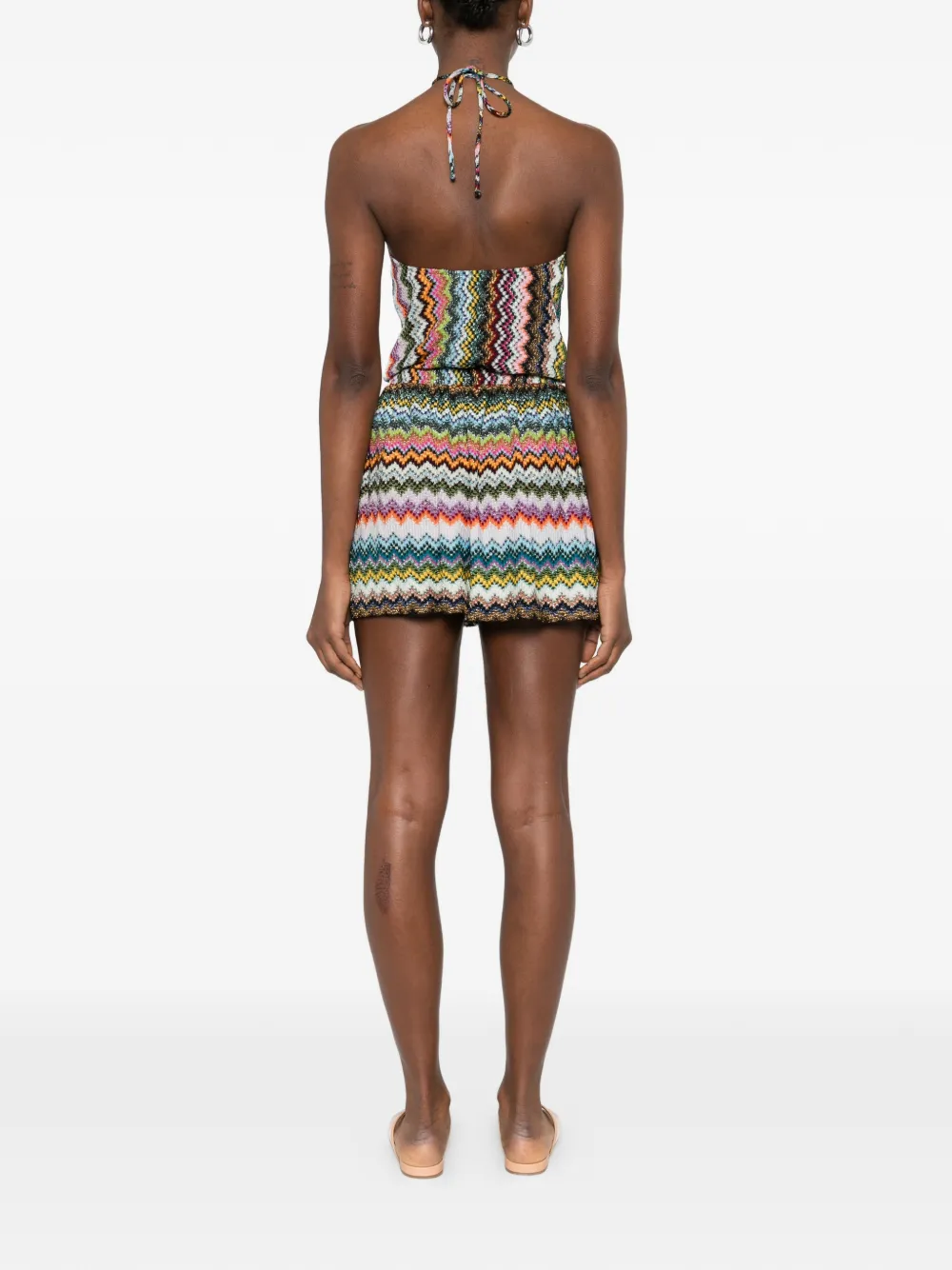 Missoni Zigzag met halternek Zwart