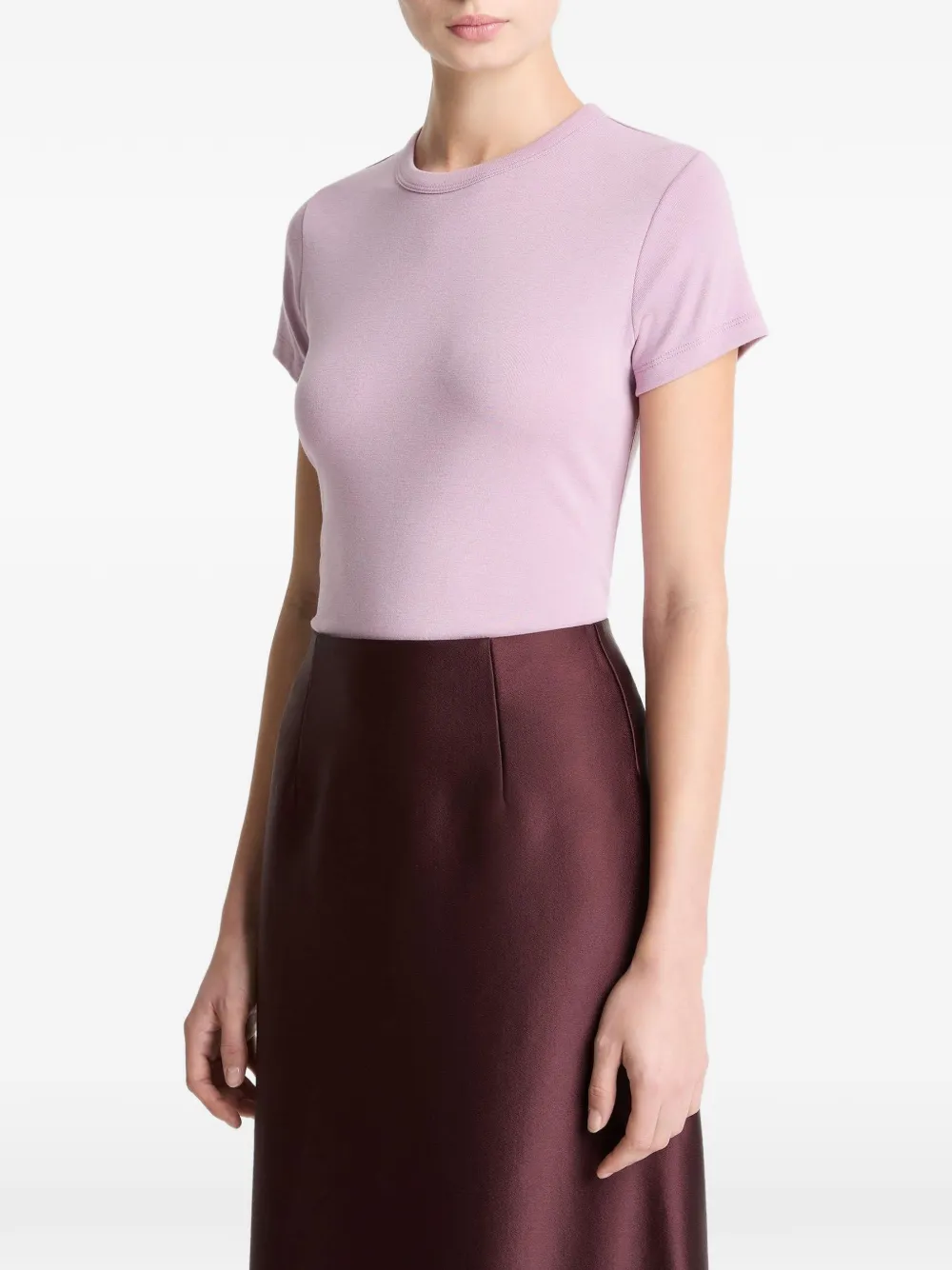Vince 90s Shrunken T-shirt Roze