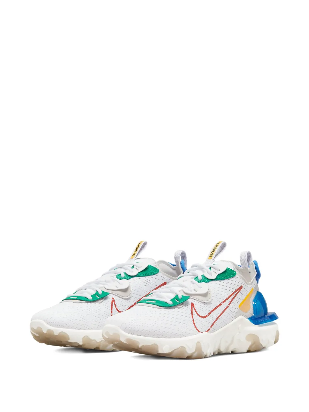Nike React Vision lace-up sneakers Wit