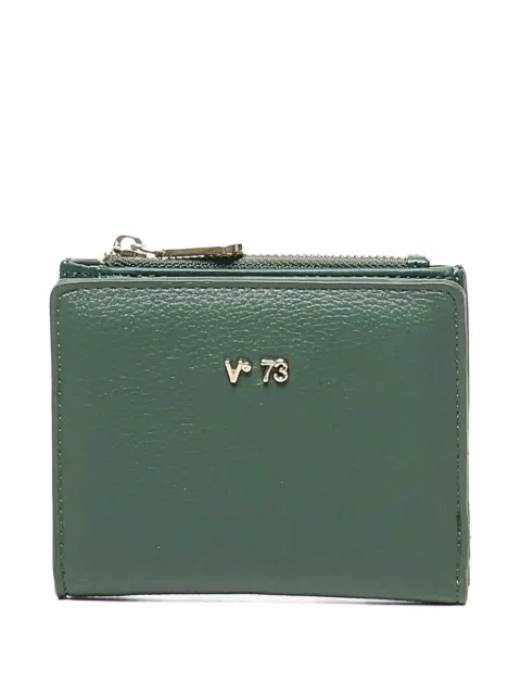 V°73 lettering zip wallet