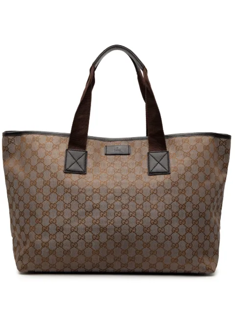 Gucci Pre-Owned 2000-2015 GG Metallic-Canvas-Tote Bag