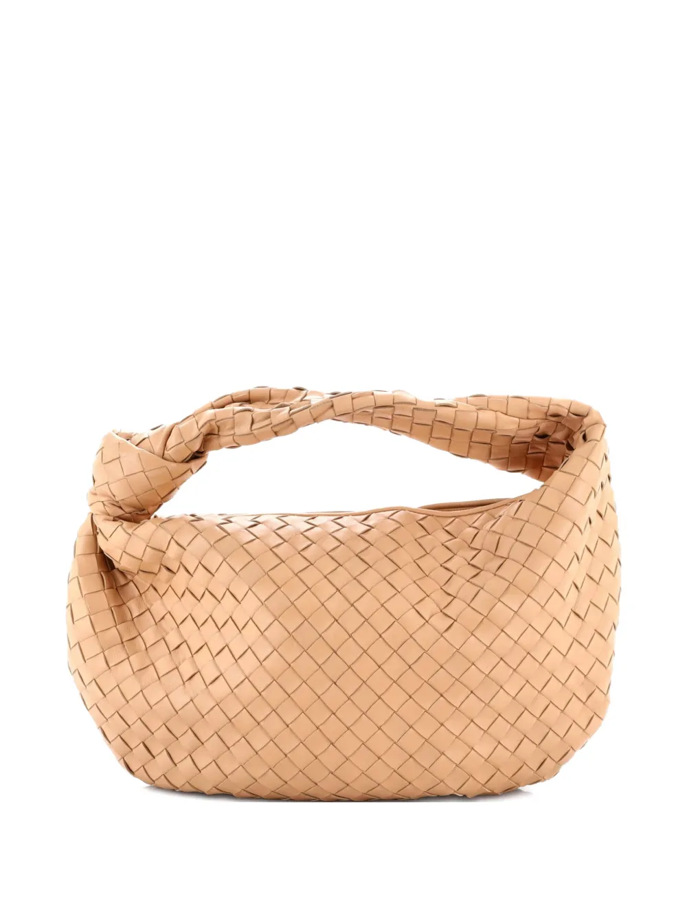 Bottega Veneta Pre-Owned Borsa passepartout BV Jodie piccola in nappa con design Intrecciato - Toni neutri