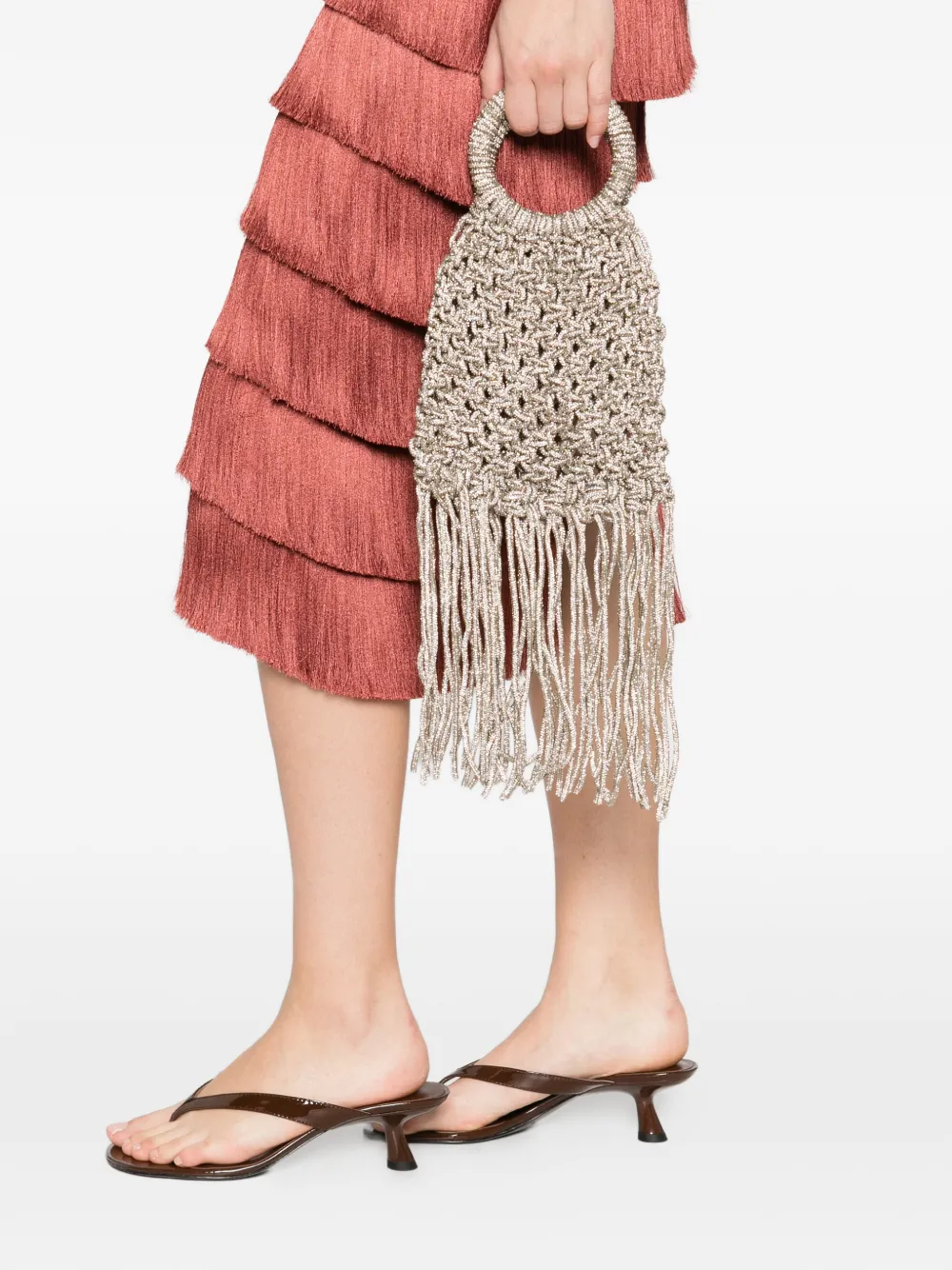 Maronti Fringed Tote Bag