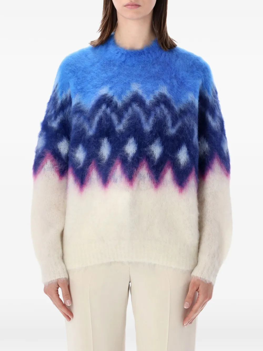 MARANT ÉTOILE crew-neck sweater - Blu
