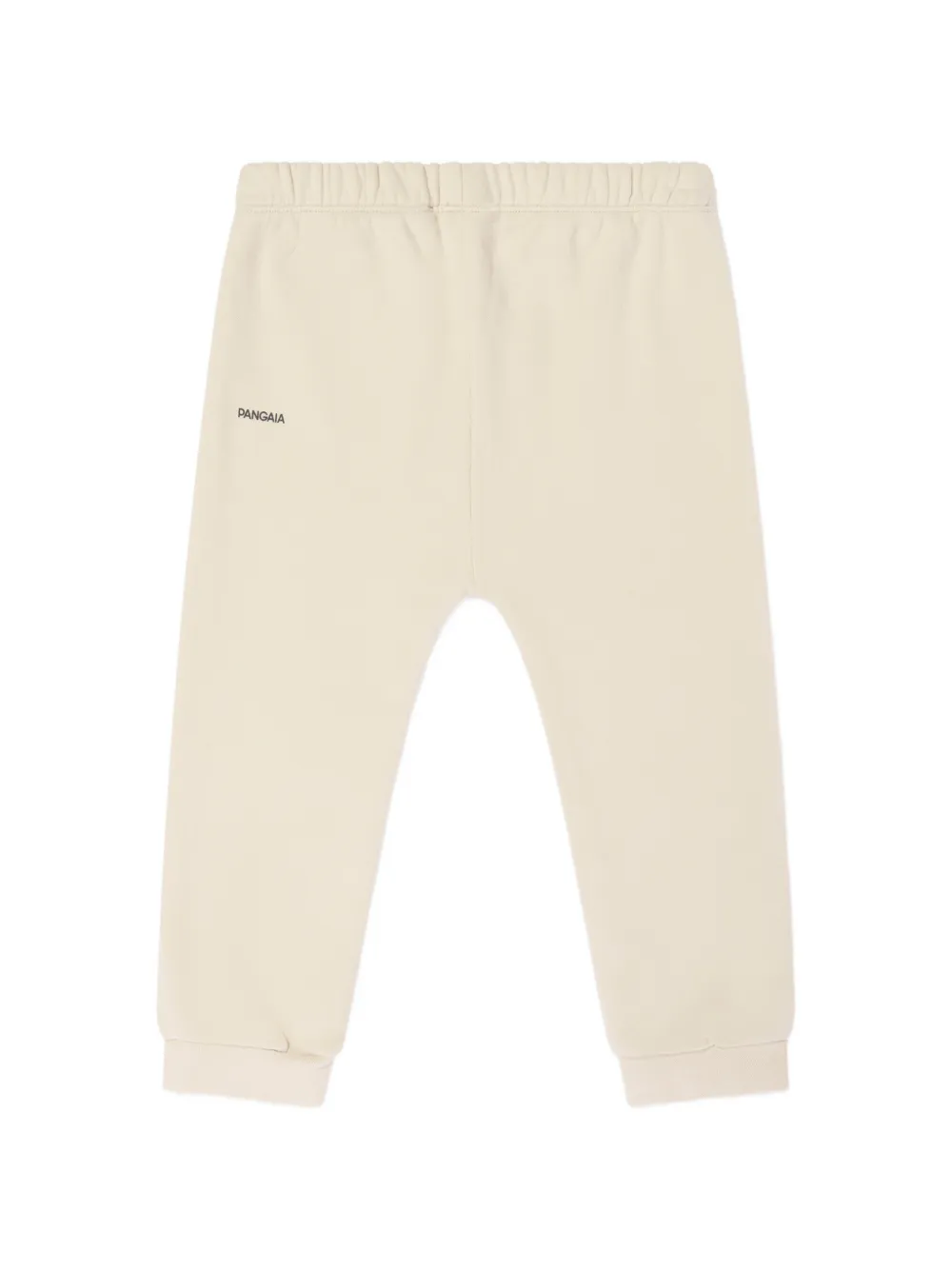 Pangaia Kids Trainingsbroek met logoprint Beige