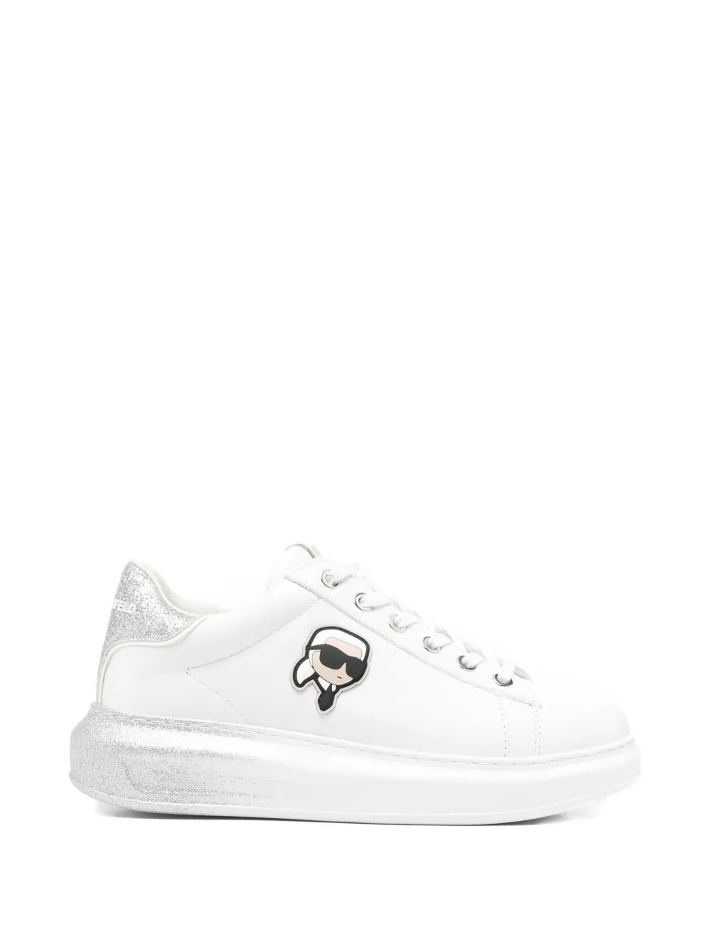 Karl Lagerfeld Kapri logo-appliqué sneakers - Bianco