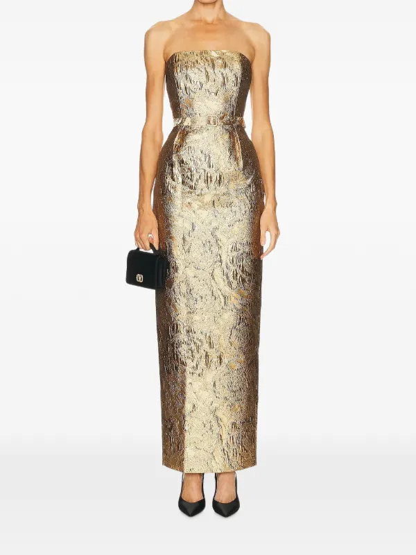 slim fit dress slacks 60s Gold Belted Mod Cocktail Dress – Better Dresses Vintage main image 0