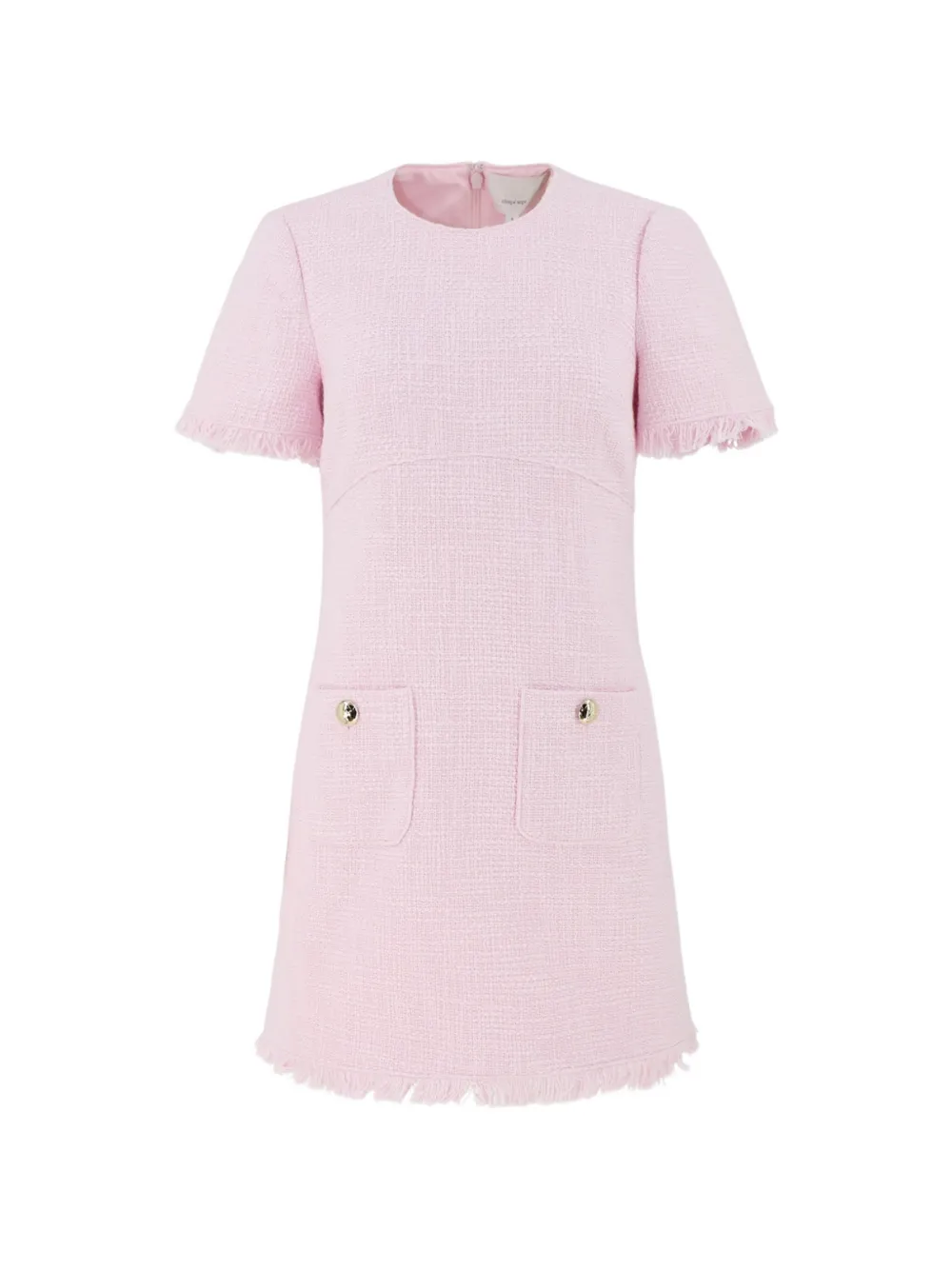 Cinq A Sept Henriette fringed pocket mini dress - Rosa