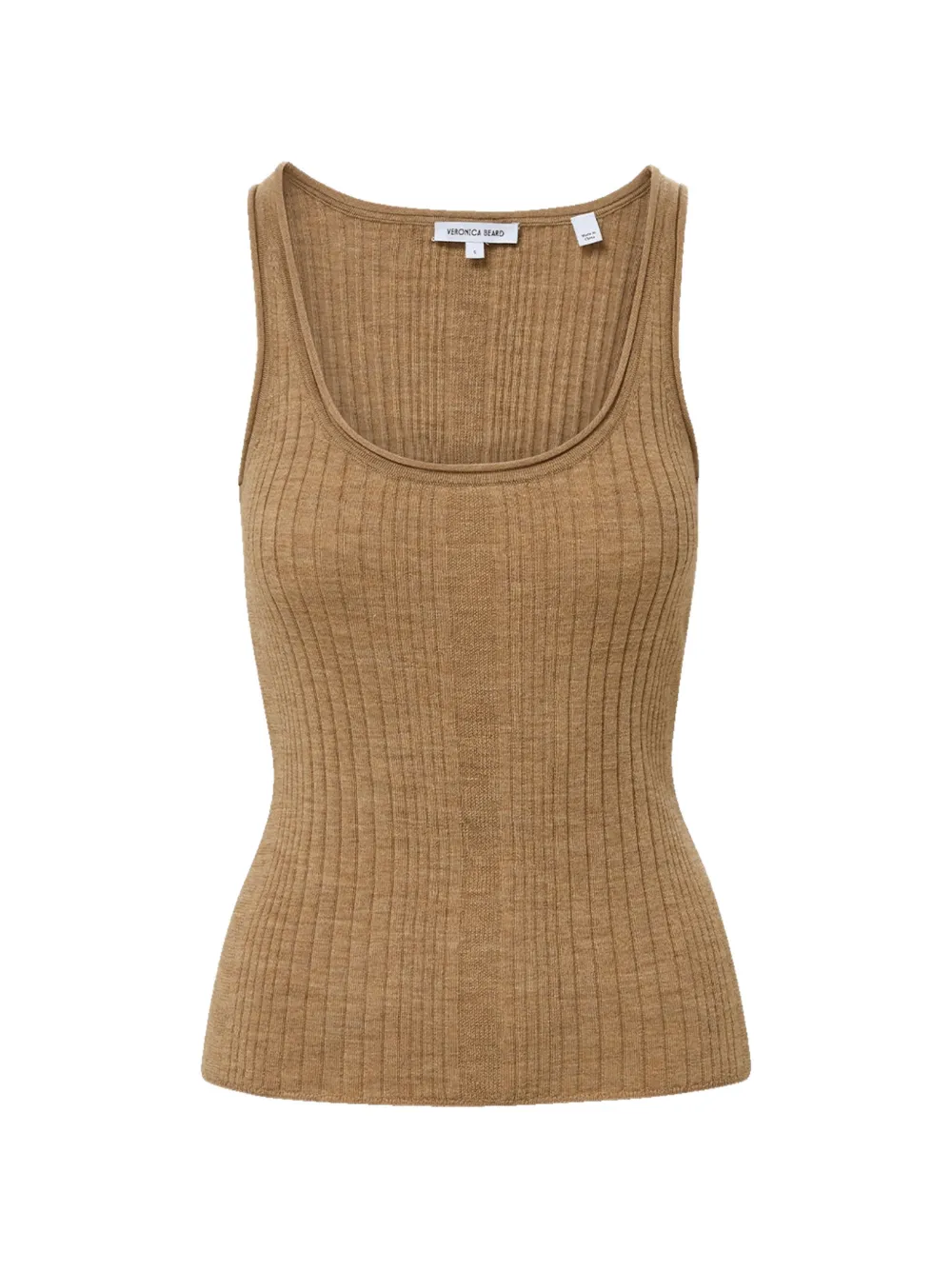 Veronica Beard ribbed tank top - Marrone