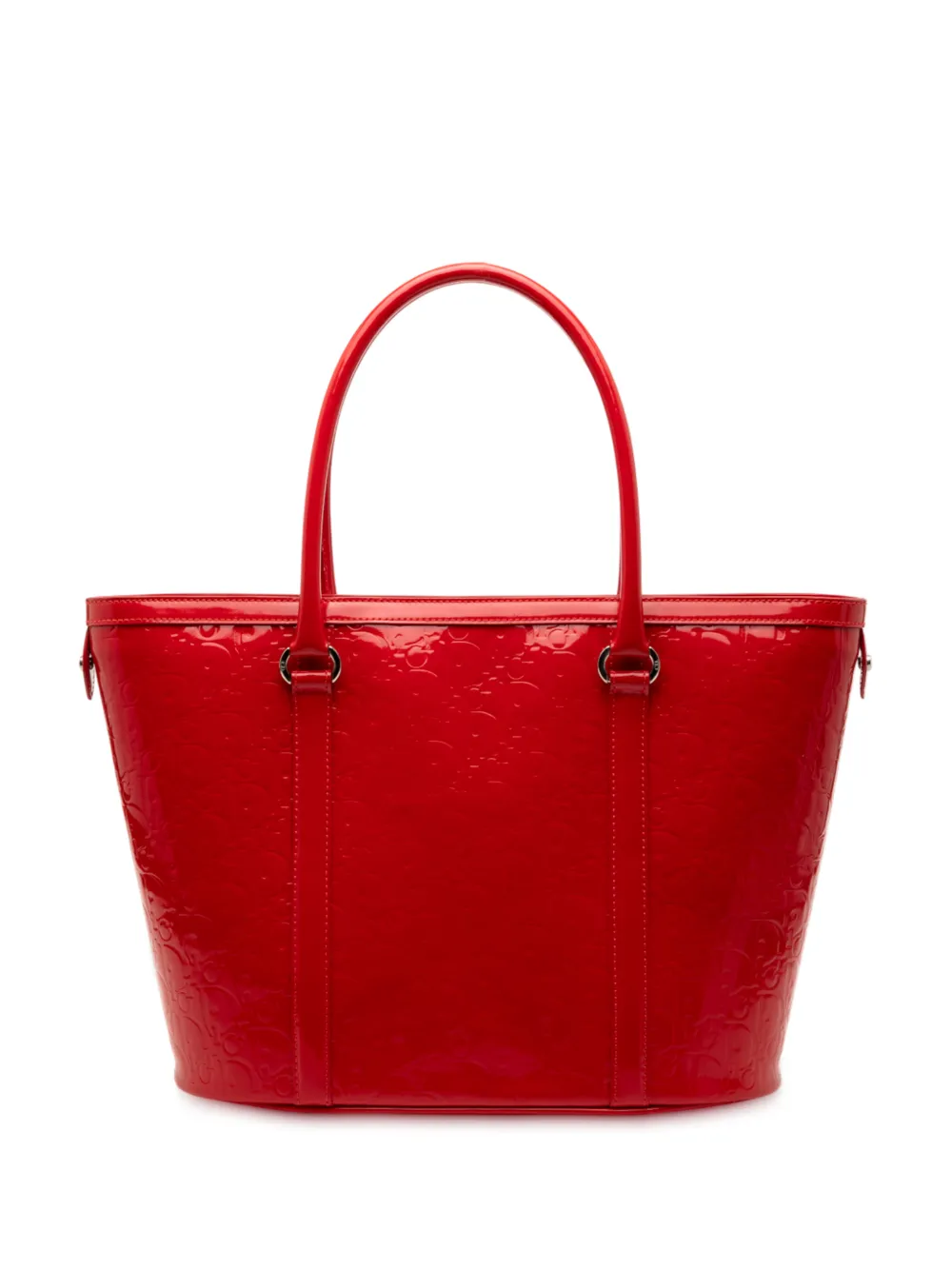 Christian Dior Pre-Owned 2009 Diorissimo Trotter Patent tote bag - Rosso