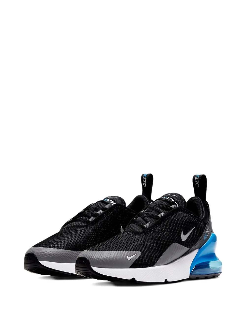 Nike Kids Air Max 270 lace-up sneakers Zwart