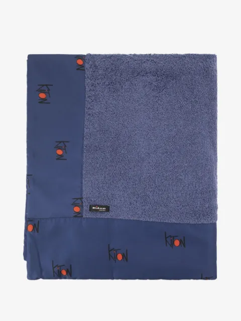 Kiton logo beach towel